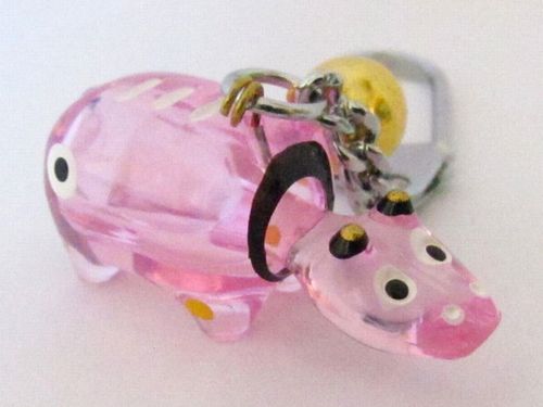 あかべこキーホルダーピンクのイメージ写真