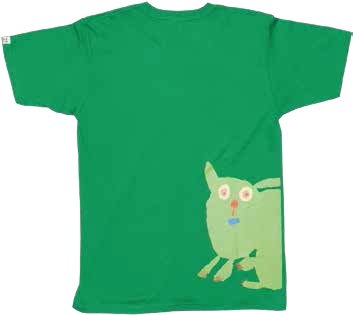 うさぎときんいろＴシャツイメージ画像