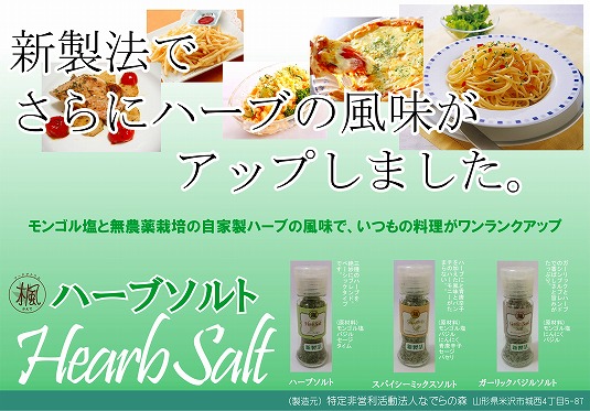 ハーブソルト新製法ポップ