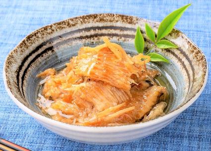 カレイの縁側醤油煮込み