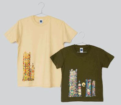 Ｔシャツ　試着例