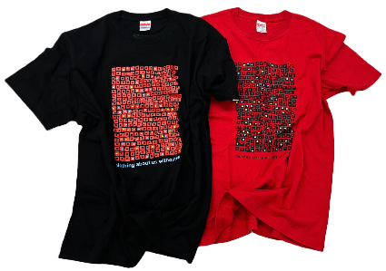 2024なかまのうたTシャツ＜みんなせいれつ！＞イメージ